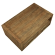 Steve Silver Garland Wood Top Cocktail Table in Brown