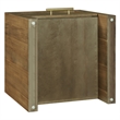 Steve Silver Garland Wood Top End Table in Brown