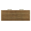 Steve Silver Garland Wood Top Sofa Table in Brown