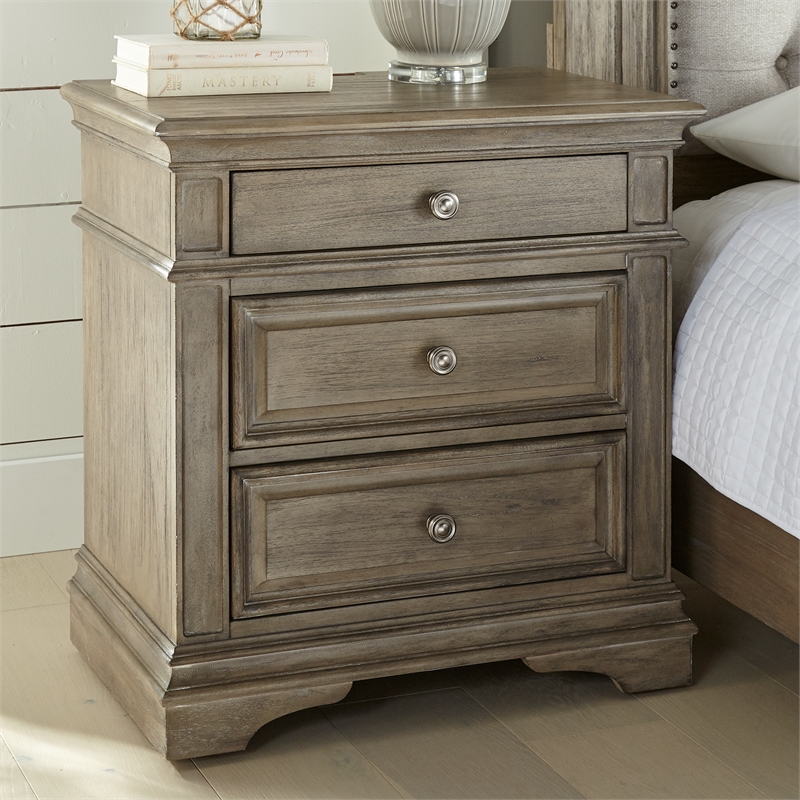 Steve Silver Highland Queen 4PC Bedroom Set in Brown