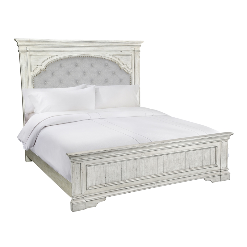 Steve Silver Highland Park Queen 4PC Bedroom Set White