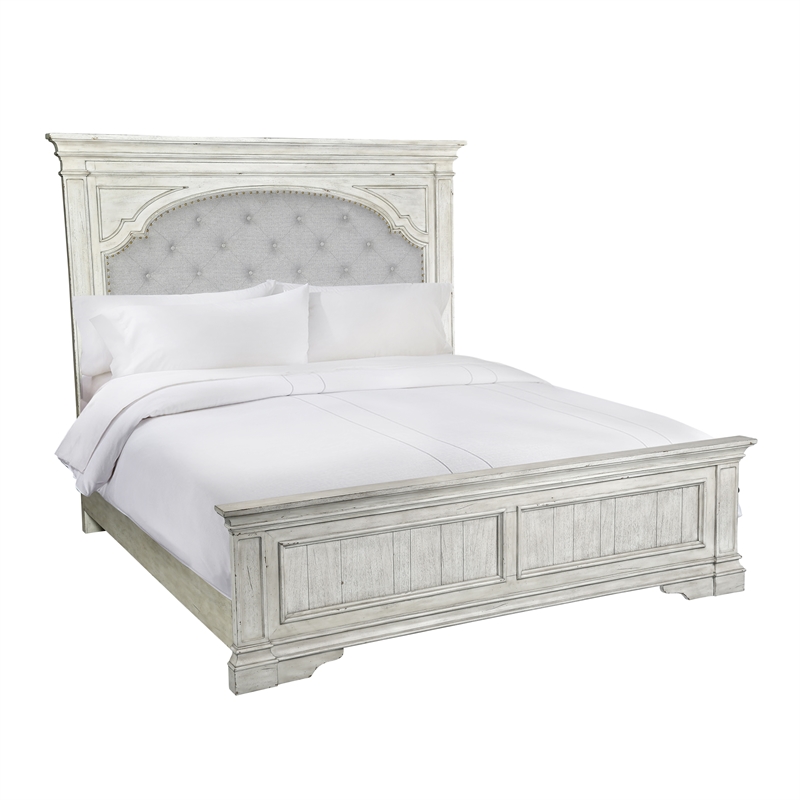 Steve Silver Highland Park King 4PC Bedroom White