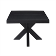 Steve Silver Harris 3 Piece Coffee End Table Set in Black
