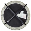 Steve Silver Hoxley Green Onyx Top Round Cocktail Table