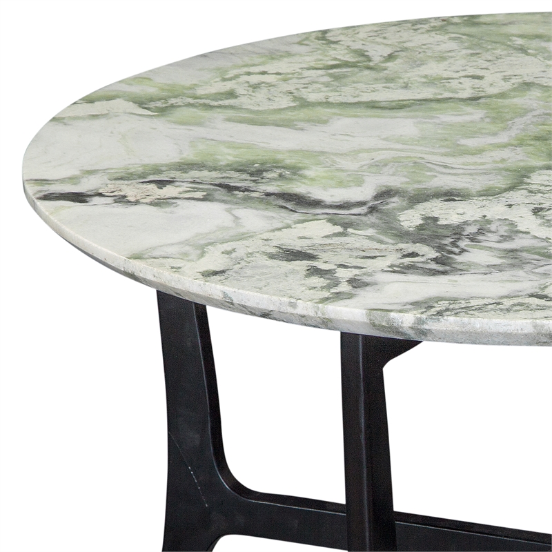 Steve Silver Hoxley Green Onyx Top Round Cocktail Table