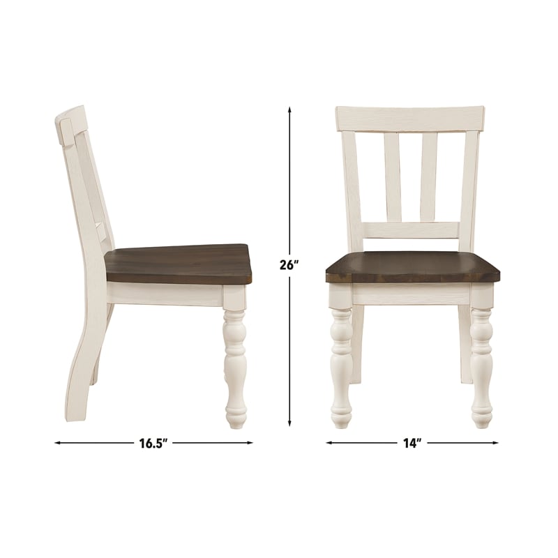 Steve Silver Joanna Kids Side Chair in White