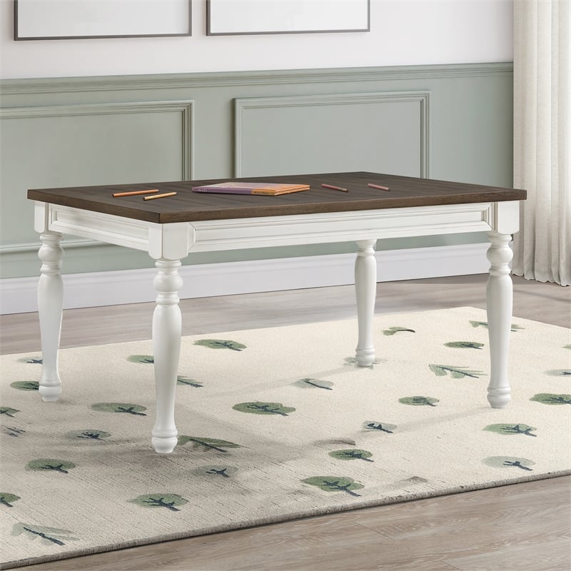 Steve Silver Joanna Kids Dining Table in White