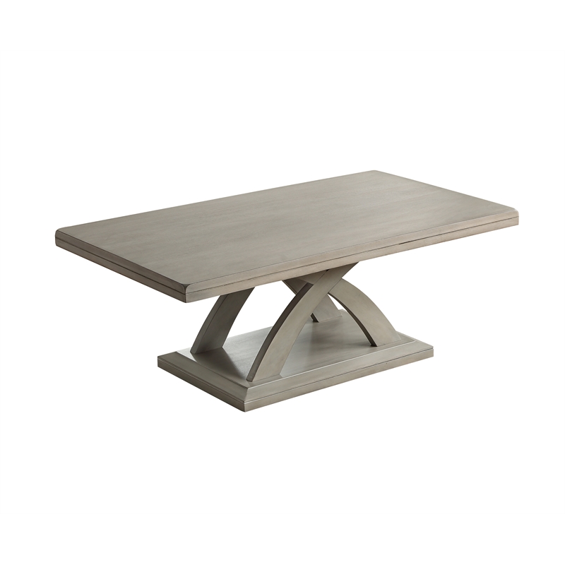 Steve Silver Jocelyn End & Coffee Table in Grey