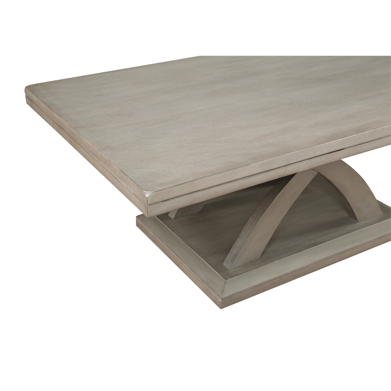 Steve Silver Jocelyn End & Coffee Table in Grey