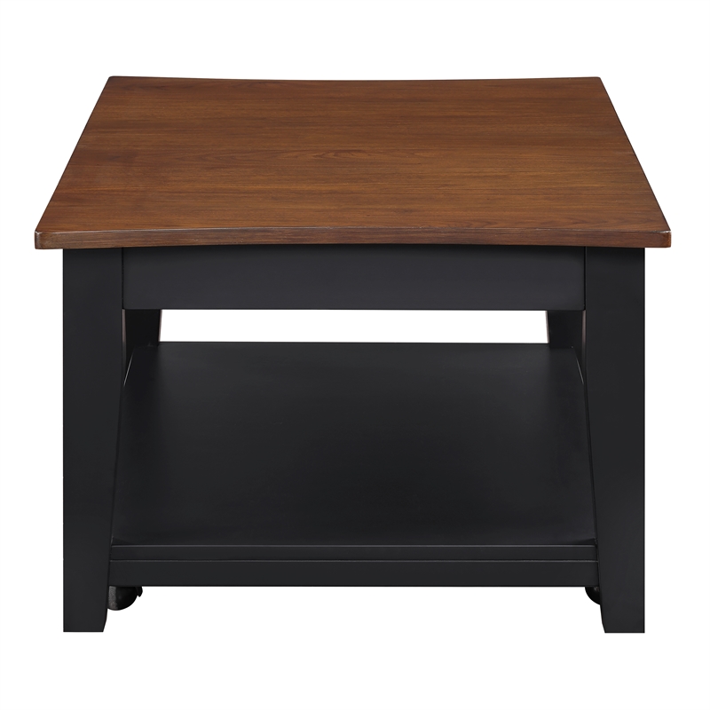 Steve Silver Joplin Lift Top Coffee Table in Brown