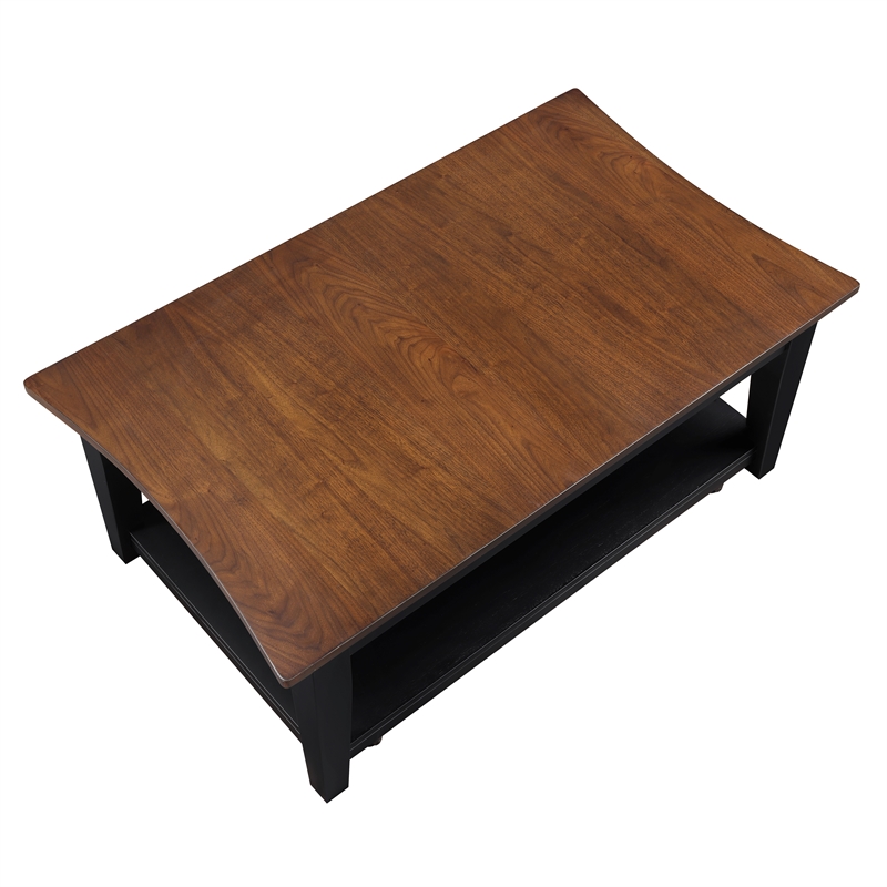 Steve Silver Joplin Lift Top Coffee Table in Brown