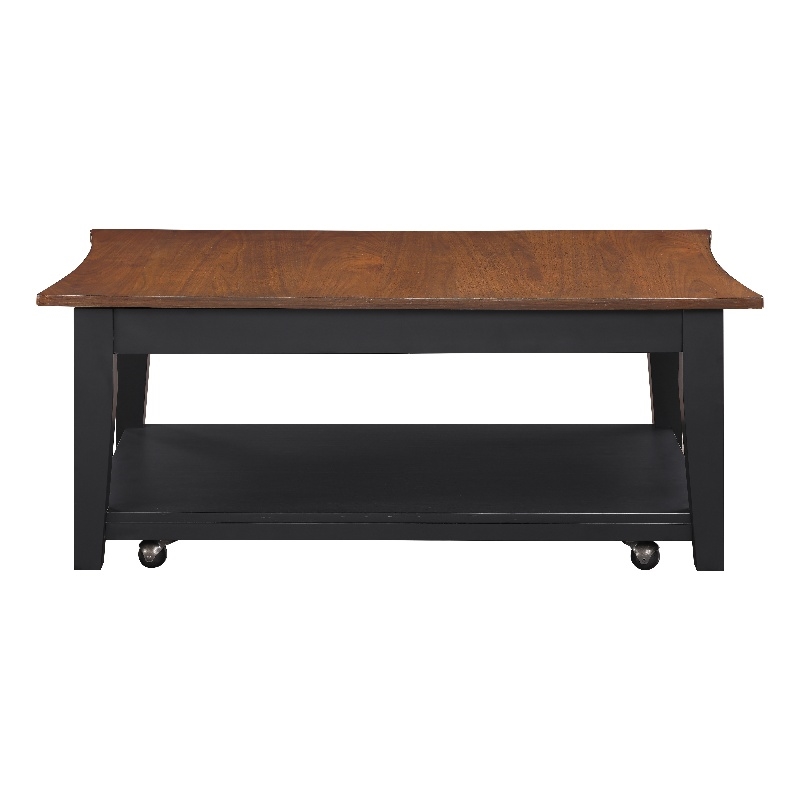 Steve Silver Joplin Lift Top Coffee Table in Brown