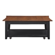 Steve Silver Joplin Lift Top Coffee Table in Brown