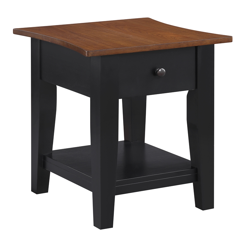 Steve Silver Joplin End Table in Brown