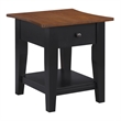 Steve Silver Joplin End Table in Brown