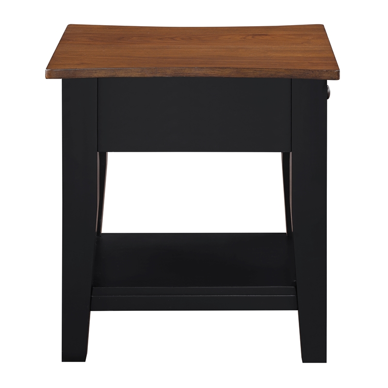 Steve Silver Joplin End Table in Brown