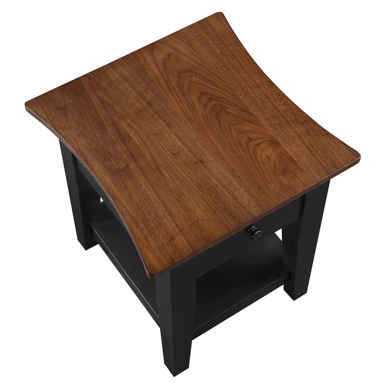 Steve Silver Joplin End Table in Brown