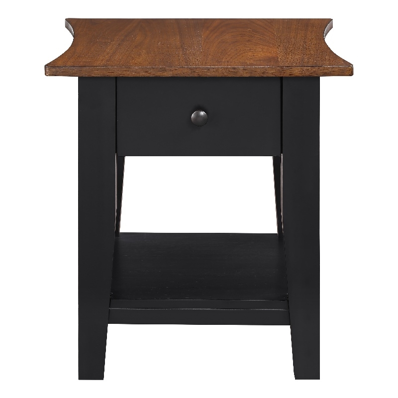 Steve Silver Joplin End Table in Brown