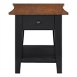 Steve Silver Joplin End Table in Brown