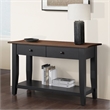 Steve Silver Joplin Sofa Table in Brown