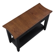 Steve Silver Joplin Sofa Table in Brown