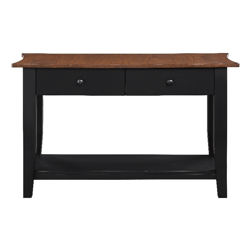 Steve Silver Joplin Sofa Table in Brown