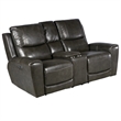 Steve Silver Laurel 3pc Power Reclining Sofa Set in Grey