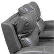 Steve Silver Laurel 3pc Power Reclining Sofa Set in Grey
