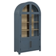 Steve Silver Magnolia Curio in Blue