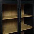 Steve Silver Magnolia Curio in Black