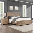 Steve Silver Montana King Bed in Sand