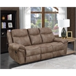 Steve Silver Nashville 3pc Sofa Set in Brown