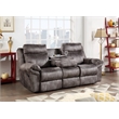 Steve Silver Nashville 3pc Sofa Set in Gray