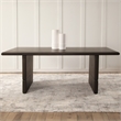 Steve Silver Norvell Rectangle Dining Table in Brown