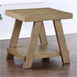 Steve Silver Orinda End Table in Brown