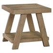 Steve Silver Orinda End Table in Brown