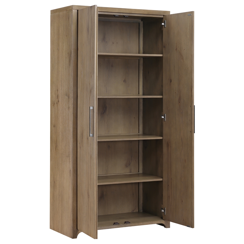 Steve Silver Orinda Curio in Brown