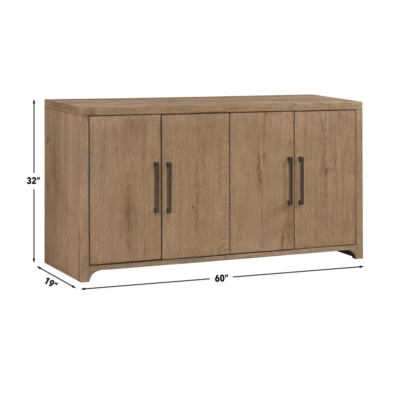 Steve Silver Orinda Server in Brown