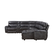 Steve Silver Provo 6PC Sectional Sofa in Gray