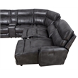 Steve Silver Provo 6PC Sectional Sofa in Gray