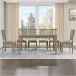 Steve Silver Yorktown Sand 7PC Dining Set in Brown
