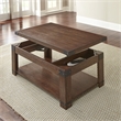 Steve Silver Arusha 3pc Coffee End Table in Brown