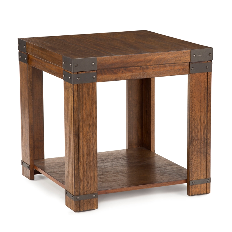 Steve Silver Arusha 3pc Coffee End Table in Brown