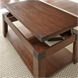 Steve Silver Arusha 3pc Coffee End Table in Brown