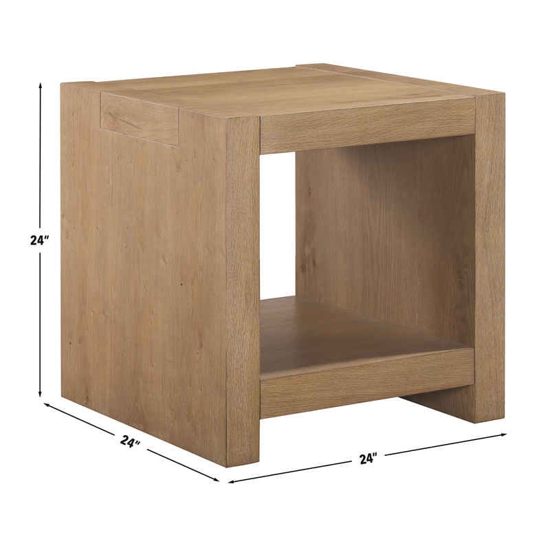 Steve Silver Aubrey 3-Piece Coffee & End Table Set Brown