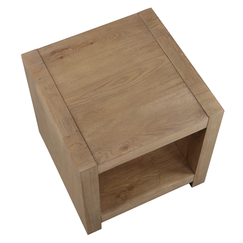 Steve Silver Aubrey 3-Piece Coffee & End Table Set Brown