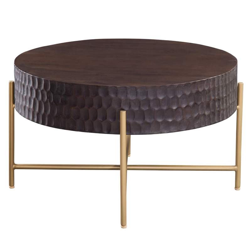 Steve Silver Bobbi 3-Piece Coffee & End Table Set in Brown