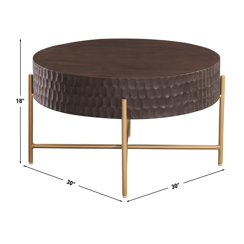 Steve Silver Bobbi 3-Piece Coffee & End Table Set in Brown