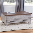 Steve Silver Bear Creek 3pc Coffee End Table Set in White