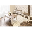 Steve Silver Bear Creek 3PC Coffee Table Set in White